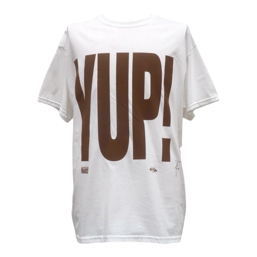 Cactus Jack Travis Scott Franchise Yup‎ White T Shirt One Size Urban Streetwear